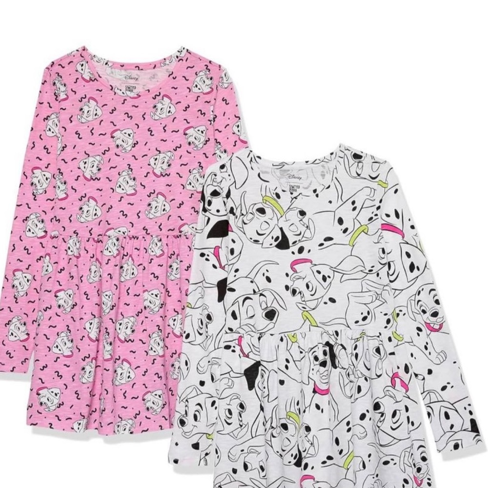 Girls disney long sleeve play dresses size XXL